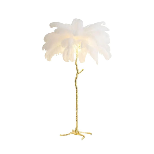 Feather Floor Lamp